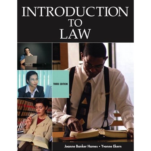 Introduction to Law (3rd Edition) (Pearson Prentice Hall Legal)