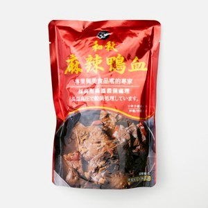 和秋麻辣鴨血450g