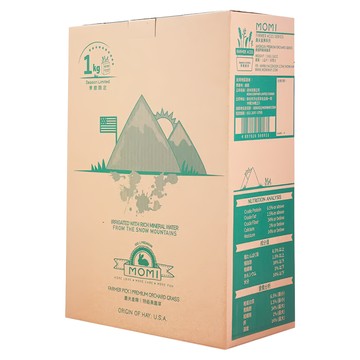 momi 摩米 農夫皇牌系列 特級果園草  1kg  1包