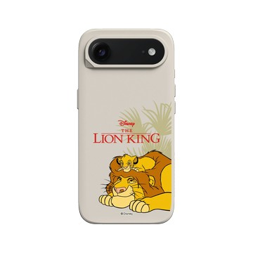 iPhone Air SolidX 貝殼灰 - Disney - Lion King 迪士尼-獅子王 - 辛巴與木法沙