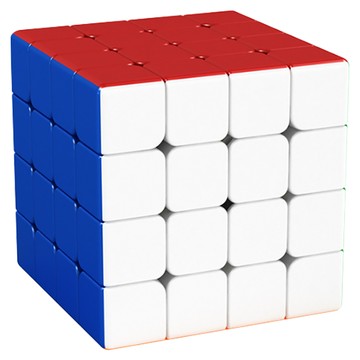 Neorin 磁力迷你魔術方塊 4階  白色 + 紅色 + 藍色  1個