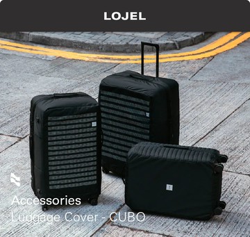 【LOJEL】Luggage Cover CUBO 擴充行李箱套 - 29.5吋