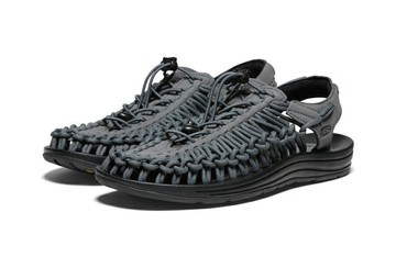 ├登山樂┤美國KEEN Uneek 編織涼鞋 男 磁灰/黑 # 1026335