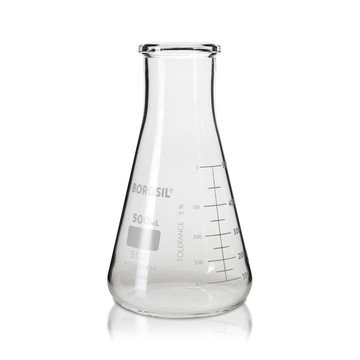 《BOROSIL》廣口三角燒瓶 Flask, Erlenmeyer, Wide Mouth