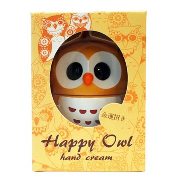 HAPPY OWL 快樂貓頭鷹 極潤護手霜 黃色 櫻花 20ML