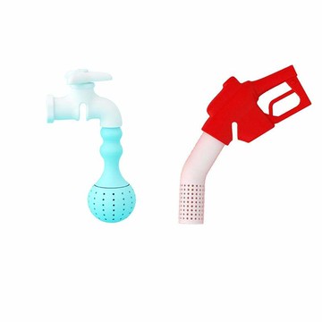水龍頭 & 加油槍泡茶器 - 兩入