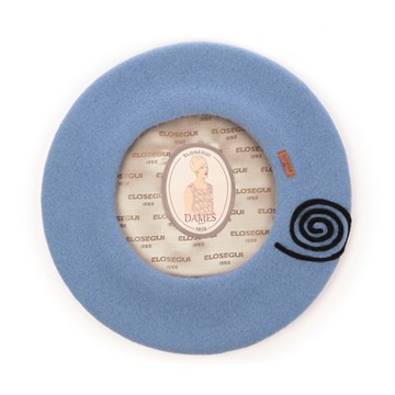 西班牙ELOSEGUI 女BOROBIL貝雷帽EL_BOROBIL05075 (冰川藍)