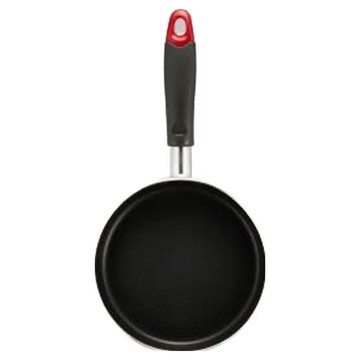 珍珠金屬 迷你煎鍋 IH適用 HB-2180 紅色  16cm  1個
