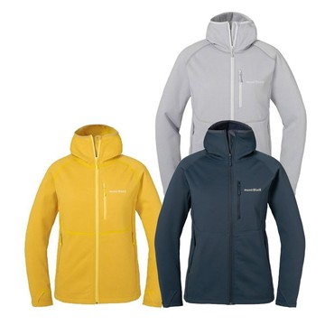 MONT-BELL 女 TRAIL ACTION PARKA 彈性刷毛保暖連帽外套(胸口口袋+兩側大型拉鍊口袋)/質輕保暖.彈性優異/ 1106734