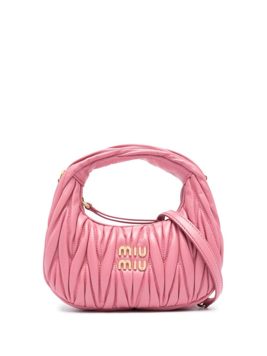 MIU MIU Wander matelassé mini bag