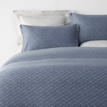 伊登200織天絲床包兩用被組雙人 夜雨