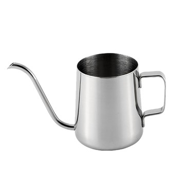 手沖細口壺 不銹鋼細口壺 350ml 經典銀 (不銹鋼原色)