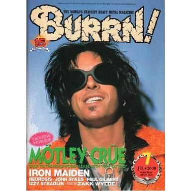 中古音楽雑誌 付録付)BURRN! 2000年7月号 バーン