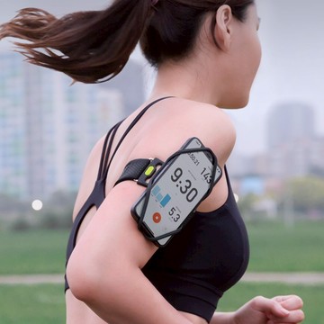 【Bone蹦克官方】跑步手機綁 Run Tie 跑步手機套 跑步配件 運動臂套 通用尺寸舒適臂帶