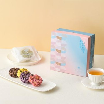 【栗卡朵洋菓子坊】雲朵之誕綜合米果12入禮盒x1盒(季節口味隨機_4種口味各3入)