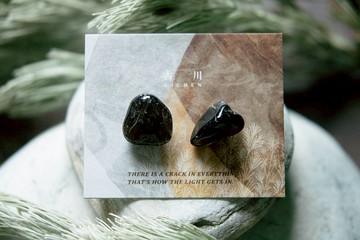 CRACK | 礦物系耳環 |  EARRINGS