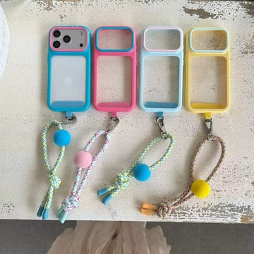 純色透明星空二合一蘋果17手機殼適用iPhone16promax大孔15plus硬殼14防摔13鏤空鏡頭12保護殼