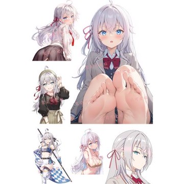 不時輕聲地以俄語遮羞的鄰座艾莉同學筆記本電腦手機行李箱貼紙