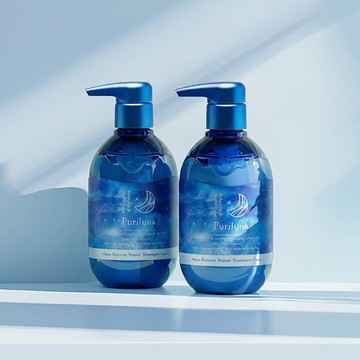 Puriluna水感調理夜間修護潤髮乳380g