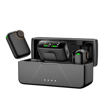 新款直銷無線領夾麥克風一體AI深度降噪直播專用藍牙話筒錄音磁吸【Snowbelle優選】