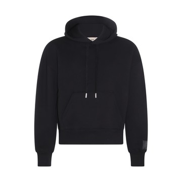 Ami Paris - Black Cotton Sweatshirt