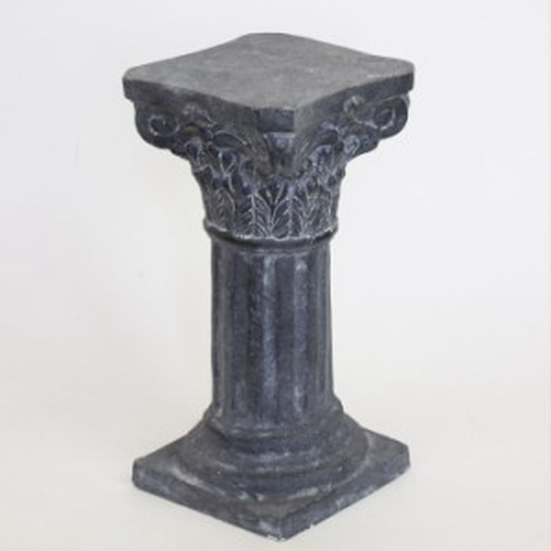 フラワースタンド レジン ダークアンティークピラー 花台 鉢置き 花置き台 玄関 庭 飾り ガーデニング アンティーク 雑貨 通販 Lineポイント最大get Lineショッピング