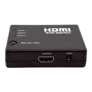 Alanview HDMI 三進一出切換器 FHD 1080P 附遙控器 DK303  1組
