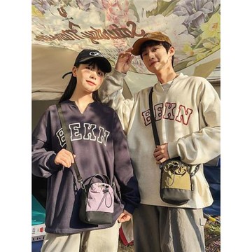 2025新款ins時尚百搭小挎包女簡約休閑束口單肩包運動戶外手機包