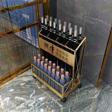 雨伞架收纳架大容量雨伞桶商用酒店公司大堂家用门口雨伞放置物架