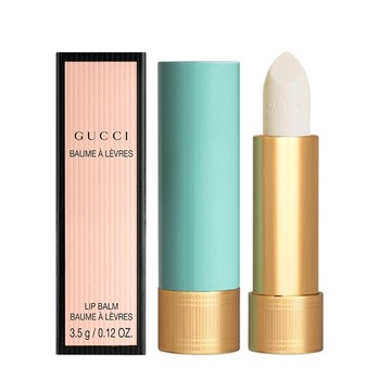 GUCCI 傾色柔紗潤唇膏3.5g#01透明(國際航空版)