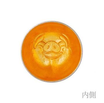 金箔幸福豚造型杯
