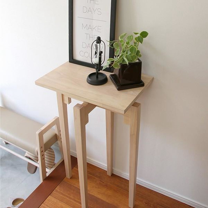 レトロ アンティーク】天然木 三段テーブル 花台 【公式通販】