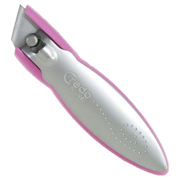 Credo POP鮮彩指甲剪含收集盒 不鏽鋼高碳鋼材質  顏色隨機  1個