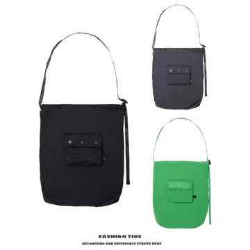 23SS DW pier39ss日系機能百搭休閑通勤斜挎包尼龍防水單肩包