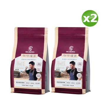 MR.BROWN 咖啡嚐家咖啡豆-盛綻果宴風味(450克/袋)x2袋