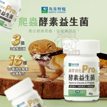 【亞米屋Yamiya】爬蟲酵素益生菌 角落水族 角落特寵 爬蟲類 兩棲類動物 腸胃消化 爬蟲保健 消化 腸胃 酵素 守宮