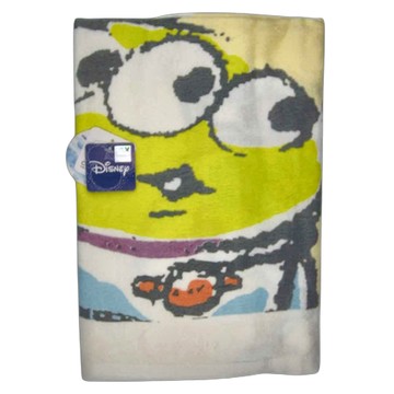 TOY STORY 玩具總動員 小浴巾 60*110CM 100%棉  三眼怪 白色  1條