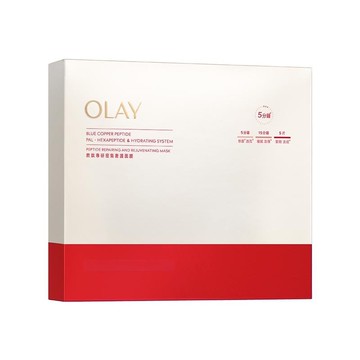 OLAY胜肽專研密集奢護面膜5片裝
