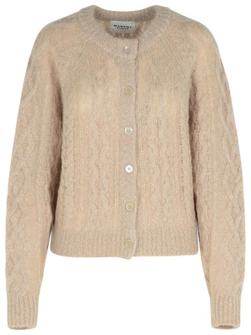 Isabel Marant Étoile 'Ery' Beige Mohair Blend Sweater