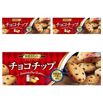 Furuta 古田 巧克力脆片餅  67g  3盒