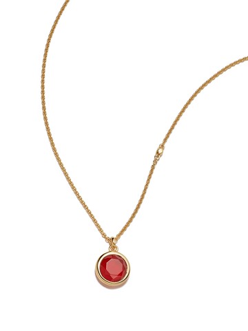 Astley Clarke - agate-pendant necklace - women - Agate/18kt Gold Vermeil - One Size
