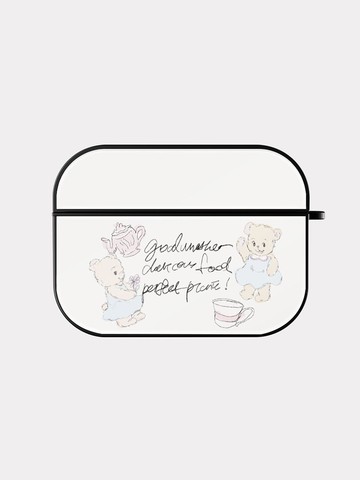 Bear Picnic Time Design Bumper AirPods Case