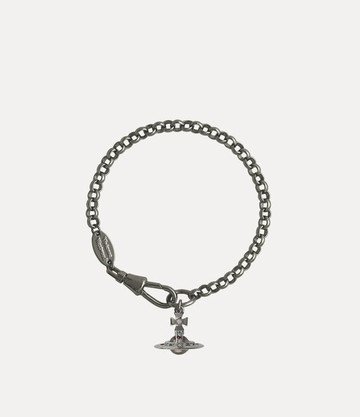 Vivienne Westwood New Petite Orb Bracelet Silver Swarovski Crystals Women