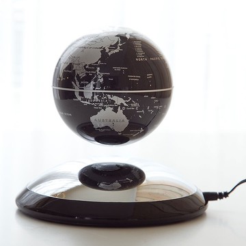 飄浮地球儀(鏡面底座)
