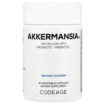 Codeage, 嗜黏蛋白阿克曼菌 Akkermansia 素食膠囊，30 粒