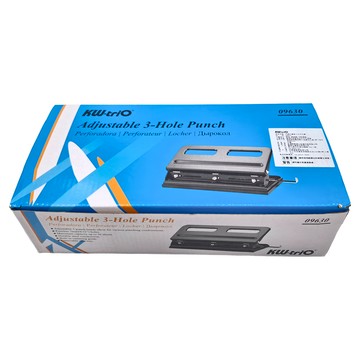 KW-triO 堡勝企業 可調式重型三孔打孔機  09630  1個