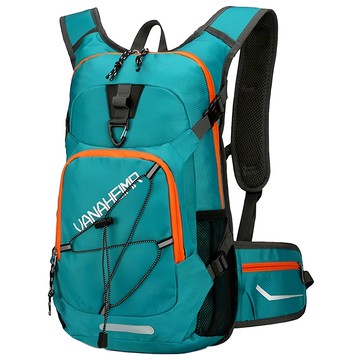 好背客HOWBACK 戶外運動輕量防潑水雙肩包 登山大容量透氣減壓 綠色 輕便舒適  27cm x 14cm x 45cm