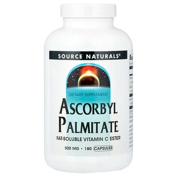 Source Naturals, 抗壞血酸棕櫚酸酯，180 粒膠囊