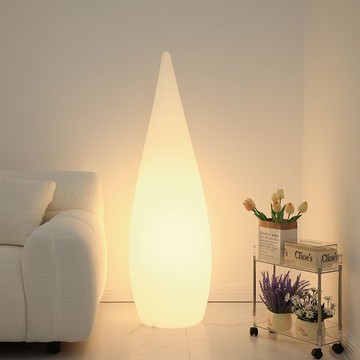 免運/可開發票 110V立燈/落地燈 網紅水滴落地燈簡約客廳沙發旁裝飾氛圍燈臥室輕奢高級感立式臺燈 快速出貨