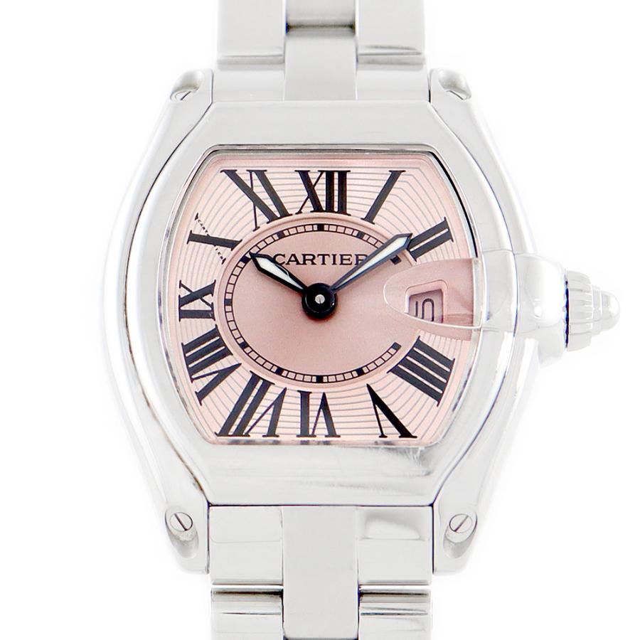 【オープニングセール】 Cartier 電池交換済 カルティエ 2675 W62017V3 SM ロードスター ロードスター